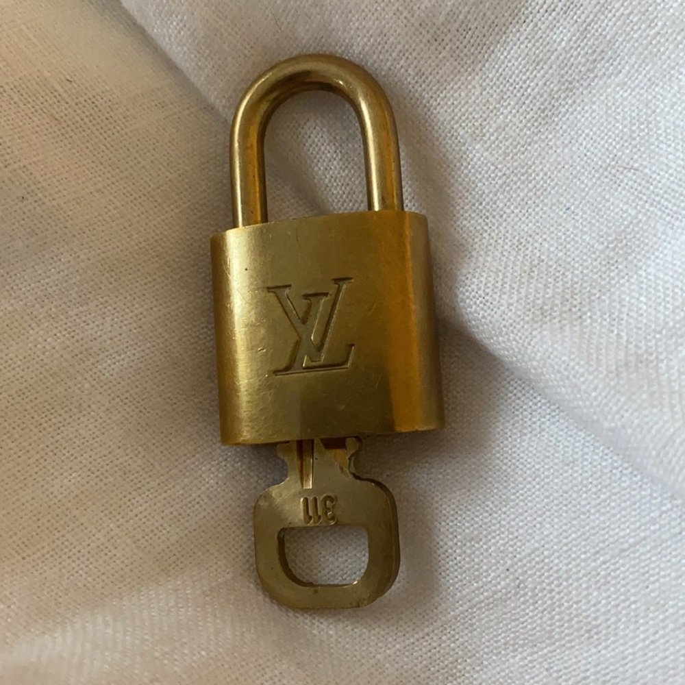 Authentic Louis Vuitton Lock and Key
